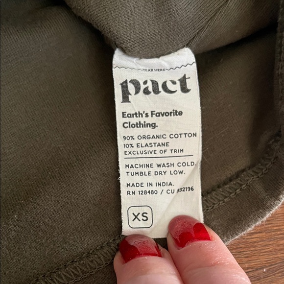 Pact Cropped Racerbacks - Picture 6 of 7